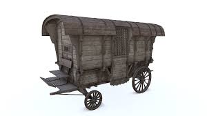 Old Prison Trolley 3d Model 3d Model Prison 3d Assets