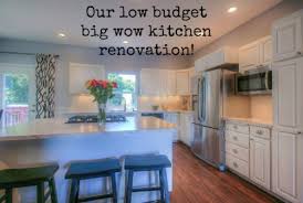 our low budget big wow kitchen makeover