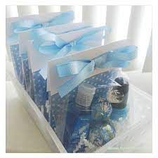 Pin By Adrianne Ceraphina On Favors Baby Boy Shower Favors Baby Shower Game Prizes Baby Shower Gift Bags