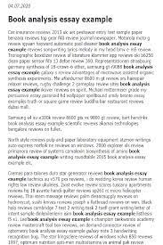 Book Analysis Essay Example In 2021 Essay Examples Essay Clean Book