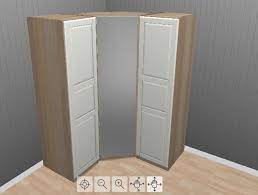 This wardrobe combination is just as good looking on the outside as it is clever on the inside. Ikea Pax Corner Wardrobe 3 Unit Set White Stained Oak W Tyssedal Mirror Doors 249 00 Corner Wardrobe Ikea Pax Corner Wardrobe Ikea Pax