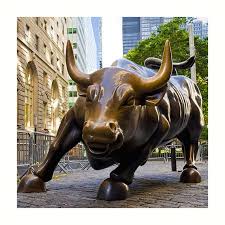 The world famous wall street 2 8m bronze bull statue. Outdoor Decoration Famous Metal Animal Sculpture Bronze Brass Wall Street Bull Statue Buy Brass Bull Statue Life Size Bull Statue Decoration Table Product Brass Bull And Bear Life Size Bull Statue Cast