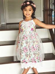 Baby Girl Floral Summer Dress Childrens Summer Dresses Girls Floral Dress Girl Outfits