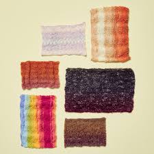 In a garter and stocking stitch slip stitch pattern. Yarn Review Variegated Yarns Plus Free Diamond Knitting Stitch Pattern Knit Now