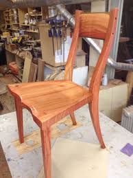An All Red Gum Eucalyptus Chair In All It S Amazing Color For A Natural Wood Made From Trees That We Re Going To Be Artisan Furniture Heirloom Furniture Chair