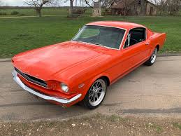 Image result for Poppy Red 1965 Mustang