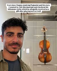 How important is an instrument to a player's success? Ever since I first  began studying Paganini I remember learning about his legendary violin, Il  Cannone, and wanting to see it (and maybe