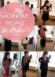 My Work At Home Wardrobe Capsule Wardrobe Mom Working From Home Work From Home Moms