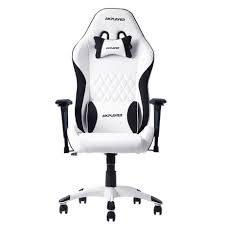 Metal chrome plated arms topped. Arcadine White Gaming Chair Ladies Boss Chair Integrated Space Capsule Computer Cockpit Student Girls Game Chair
