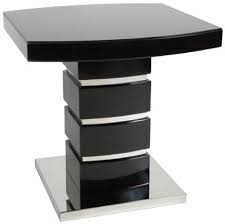 Shop quality tables exclusively at pottery barn®. Greenapple Rimini Lamp Table Glass And Black High Gloss Cfs Furniture Uk
