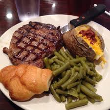 What steak is best to pan fry? I Ate Ribeye Steak Green Beans Loaded Baked Potato And A Croissant Food