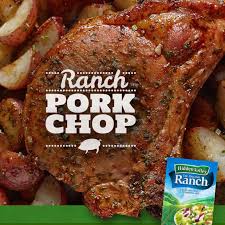 Making a perfect pork chop is completely easy. Original Ranch Pork Chops Recipe Hidden Valley Ranch Recipe Recipes Baked Pork Pork Recipes