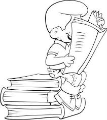 Lo cierto es que la antigua tradición catalana de regalar cultura, en forma de libro, en esta fecha no es la causa de la propuesta del día internacional del libro. Dibujos Para Colorear Dia Del Libro 12
