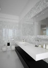 Douglas fir post & beam support the large deck over looking large pool & river. 20 Eye Catching And Luxurious Black And White Bathrooms Home Design Lover