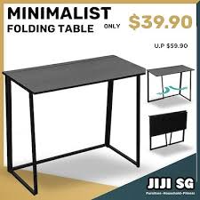 Us 37 23 50 On Promotion Now Minimalist Full Foldable Table Computer Table Utility Tables Easy Storage E1 Wood In 2020 Computer Table Foldable Table Desk Chair Diy