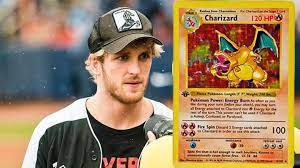 Logan paul entered wearing a pokemon card around his neck, but not just any random pokemon card. Xpjt7qyy5kt Bm