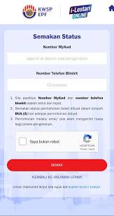 Semak status permohonan mykad melalui sms. O Xrhsths Zulyusmar Com Sto Twitter Anda Dah Apply Untuk Pengeluaran I Lestari Kwsp Macam Mana Nak Check Sama Ada Permohonan Lulus Atau Tidak 1 Https T Co Ch3zlqprrj 2 Semak Permohonan 3 Masukkan No Kad Pengenalan