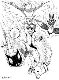 Ash is hoping for some extra luck this time around since he just recently turned eighteen years old. A Free Coloring Page Of Ash In The Kalos Region