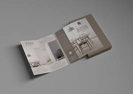 Free Stylish Brand Bi Fold Brochure Mockup Psd You Can Easily Change Your Design With Smart Object Brochure Mockup Psd Bi Fold Brochure Brochures Mockups
