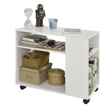 Safavieh deniz classic end table with 3 storage drawers. Sobuy Fbt34 W Side Table End Table Coffee Table Lamp Table With Storage Shelves 2 Tiers Bookcase On Wheels Buy Online In Antigua And Barbuda At Antigua Desertcart Com Productid 53821039