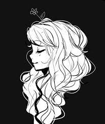 Hair And Face Side Drawings Art Inspiration Cute Art