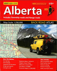 Alberta Back Road Atlas Canadian Cartographics Corporation