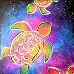 Black Light GLOW Party! - Galactic Turtles
