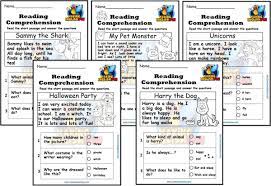 Ready kindergarteners can almost always retell their favorite story that they heard or saw. Kindergarten Reading Comprehension And Coloring Cards Editable Making English Fun