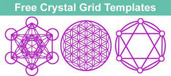 Free Crystal Grid Templates To Download And Print Ethan Lazzerini Crystal Grid Crystals Healing Grids Crystals
