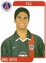 Arsenal boss mikel arteta reacts as lionel messi completes psg transfer. Old School Panini On Twitter Mikel Arteta Psg 2002 Http T Co 69mwxgby