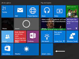 Scrollen sie nach unten und wählen sieunbegrenztes . Add Multiple Live Tiles For Multiple Email Accounts In Windows Mail App