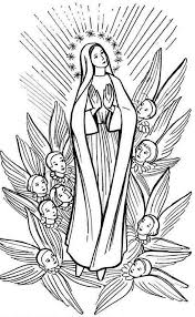 Virgin mary coloring pages are a fun way for kids of all ages to develop creativity, focus, motor skills and color recognition. Virgin Mary Coloring Page Coloring Home