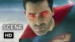 Superman and Lois 1x13 Superman and Steel vs Leslie Larr. Fight scene