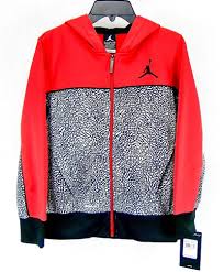 Black And Red Jordan Hoodie Jordan Nike Boys Therma Fit Hoodie Camo Elephant Print Red Black 953064 Size S Nike Hoodie Everyday Jordan Boys Boys Hoodies Elephant Print