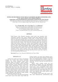 Pdf Model Regresi Ridge Untuk Mengatasi Model Regresi Linier Berganda Yang Mengandung Multikolinieritas Studi Kasus Data Pertumbuhan Bayi Di Kelurahan Namaelo Rt 001 Kota Masohi Ridge Regression Model To Overcome Multiple Linear