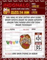Syair 3d Togel Wap Online Indonalo Ambon 4 April 2017 19 Juni Tanggal