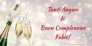 Crea Cartoline Personalizzate Di Compleanno Tanti Auguri Di Buon Compleanno Fabio Buon Compleanno Auguri Di Buon Compleanno Buon Compleanno Cugino