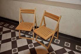 Shop for wood folding chairs in shop folding chairs by material. 2 Wooden Folding Chairs Balcony Chairs Vintage Shop Kusera