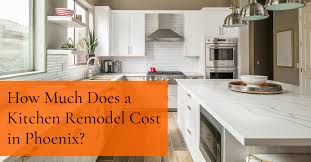 What does a kitchen remodel cost? How Much Does A Kitchen Remodel Cost In Phoenix Az