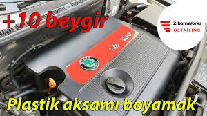 Motor Kapagi Boyama Plastik Aksam Nasil Boyanir Detailing Youtube