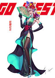 artstation go west 铁扇公主 xtasy zhu character design inspiration female character design fantasy character design