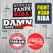 Sebelum kita mengetahui apakah bunga bank termasuk riba yang diharamkan, ada baiknya kita mengetahui definisi riba dan juga bunga bank. Stiker Islam Stiker Mobil Stiker Motor Stiker Outdoor Stiker Dakwah Stiker Riba Shopee Indonesia