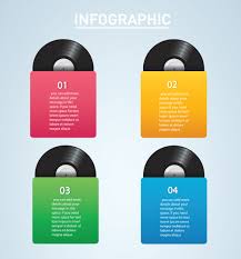 Vinyl Record With Cover Mockup Infographic Background Vector Download Free Vectors Clipart Graphics Vector Art