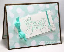 5 tips to create the perfect business card | how to design professional business cards. Friday Flip Making A Handmade Thank You Card I Teach Stamping