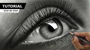 Also lay down a tint of gray on the eye ball (if using pencil, use. How To Draw Hyper Realistic Eye Tutorial For Beginners Youtube