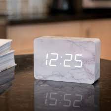 Has an electronic timing mechanism to count the teeth on a cog to adjust the speed where. Brick Marble Click Clock Cute Room Decor Decor Bedroom Decor