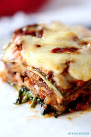 Make lasagna zucchini noodles with a sharp chef's knife. Low Carb Lasagna With Zucchini Noodles Gluten Free Grain Free