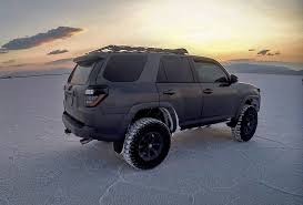 This toyota 4runner roof basket was designed around the 4 factory mounting positions on the roof of the vehicle without obstructing the operation of the sunroof, there is a cutoff on the floor of the rack to avoid interference with the roof antenna. 5th Gen 4runner Roof Racks Full Length 3 4 Length Basket Racks 4runner Toyota 4runner Roof Rack