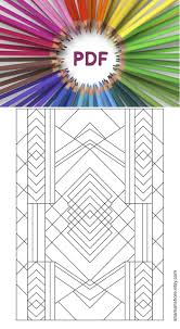 Now you get to color more than 70 from this page for adults and kids! Geometric Coloring Pages For Adults To Print Easy Colouring Book Online Pdf Digital Batman Of Knots Therapy Golfrealestateonline
