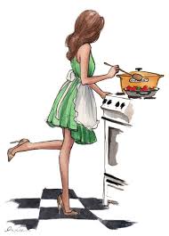 Contrary to the popular belief that work equates to efforts aside from parents' duties as a childcare provider and homemaker, it is thought that housewives or househusbands count as working parents. Art By Inslee Haynes Would Love This For The Kitchen Fashion Drawing Illustration Art Sketches